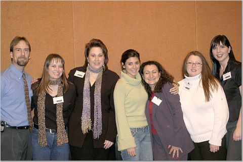 Jamie Lynn Discala of Sopranos poses with Providence Hospital staff. Photos by Ashleigh Liston