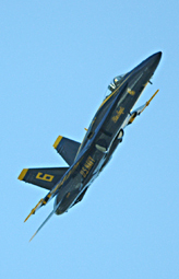 Blue Angel jet photo