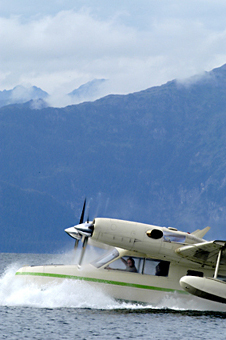 Photo of Grumman Goose in Prince William Sound